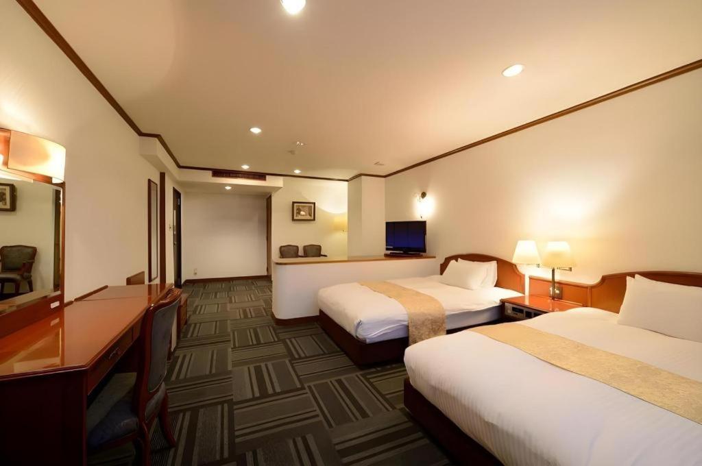 Hotel New Palace Aizuwakamatsu Extérieur photo